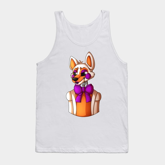 Lolbit FNAF Sister Location Tank Top by Toribit